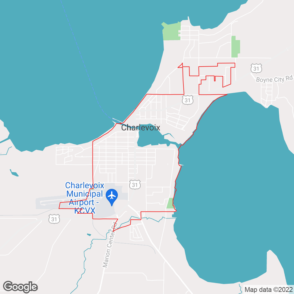 Charlevoix map