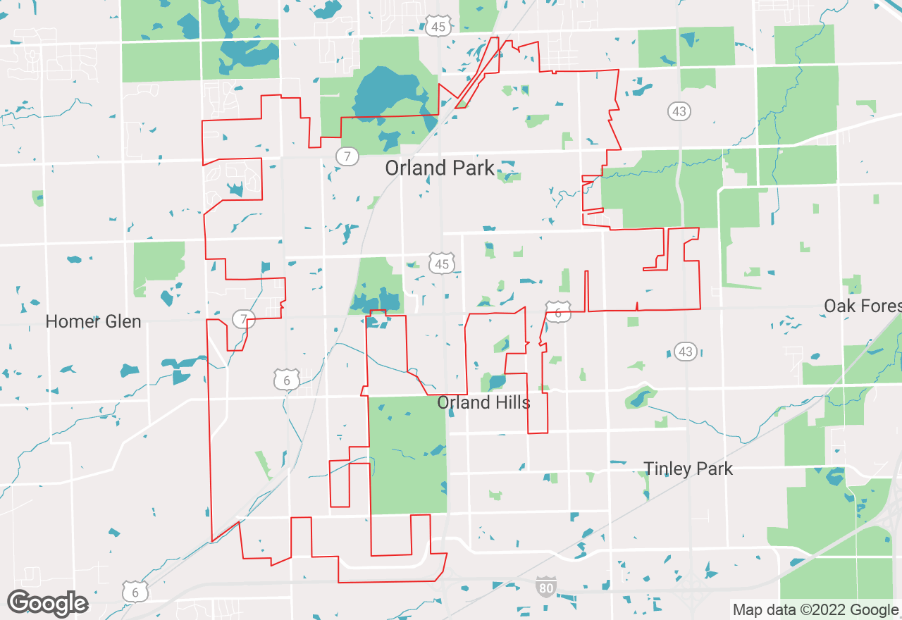 Orland Park map