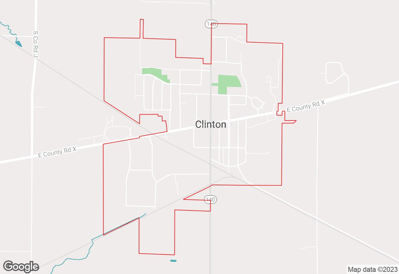 Clinton map