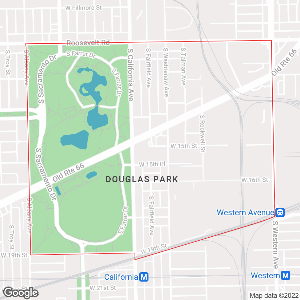 Douglas Park map