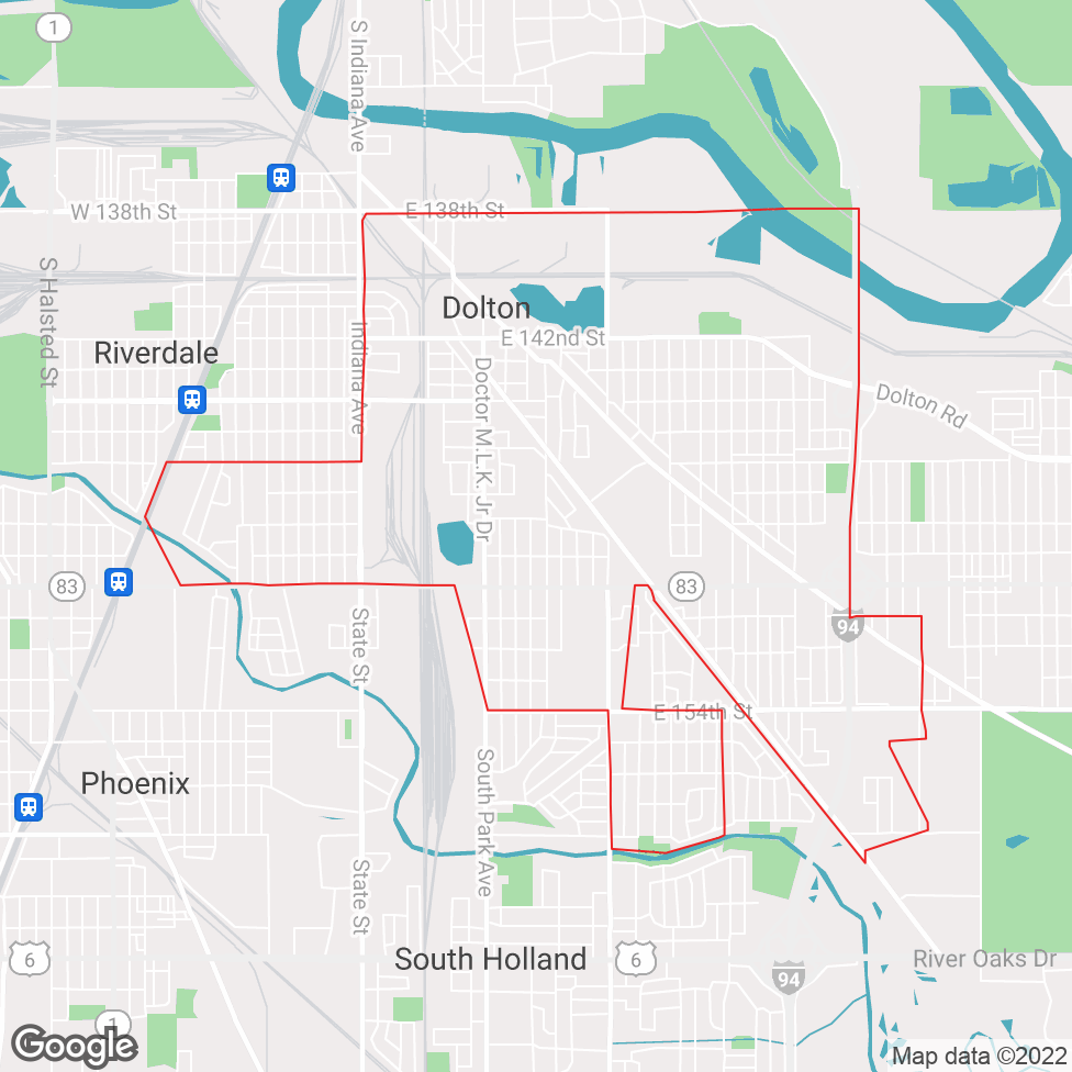 Dolton map