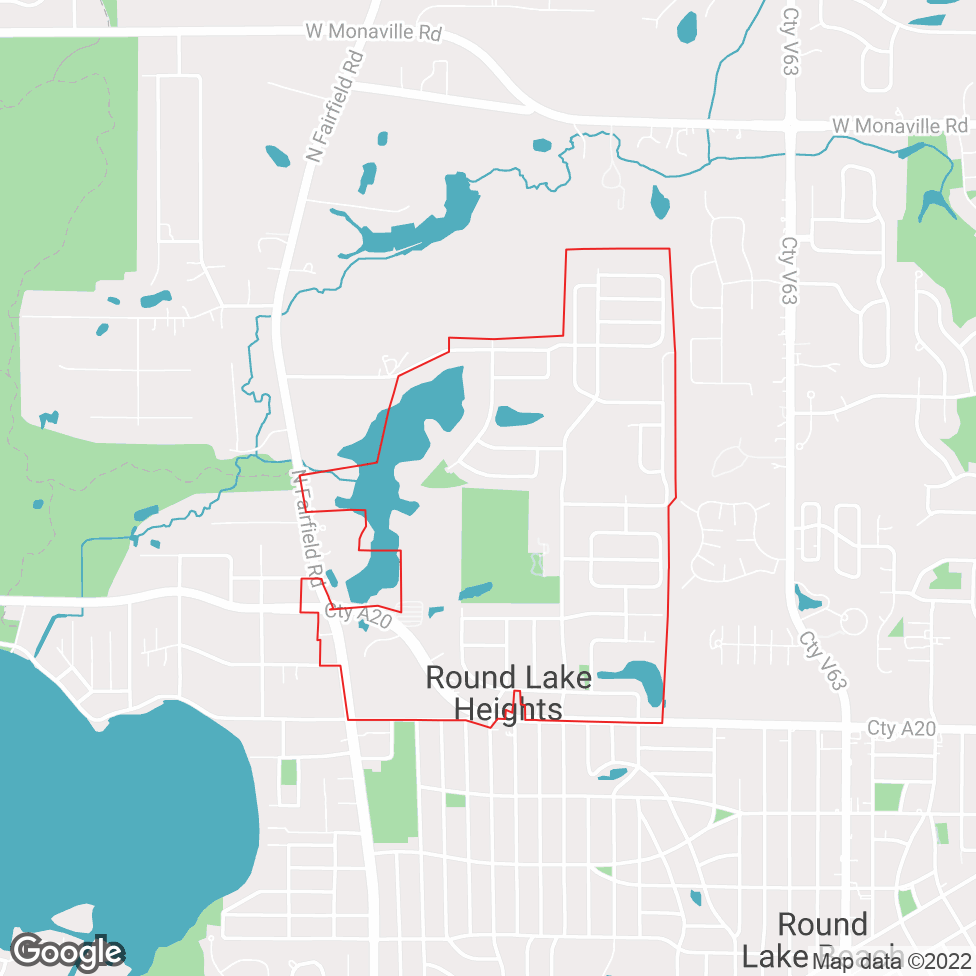 Round Lake Heights map