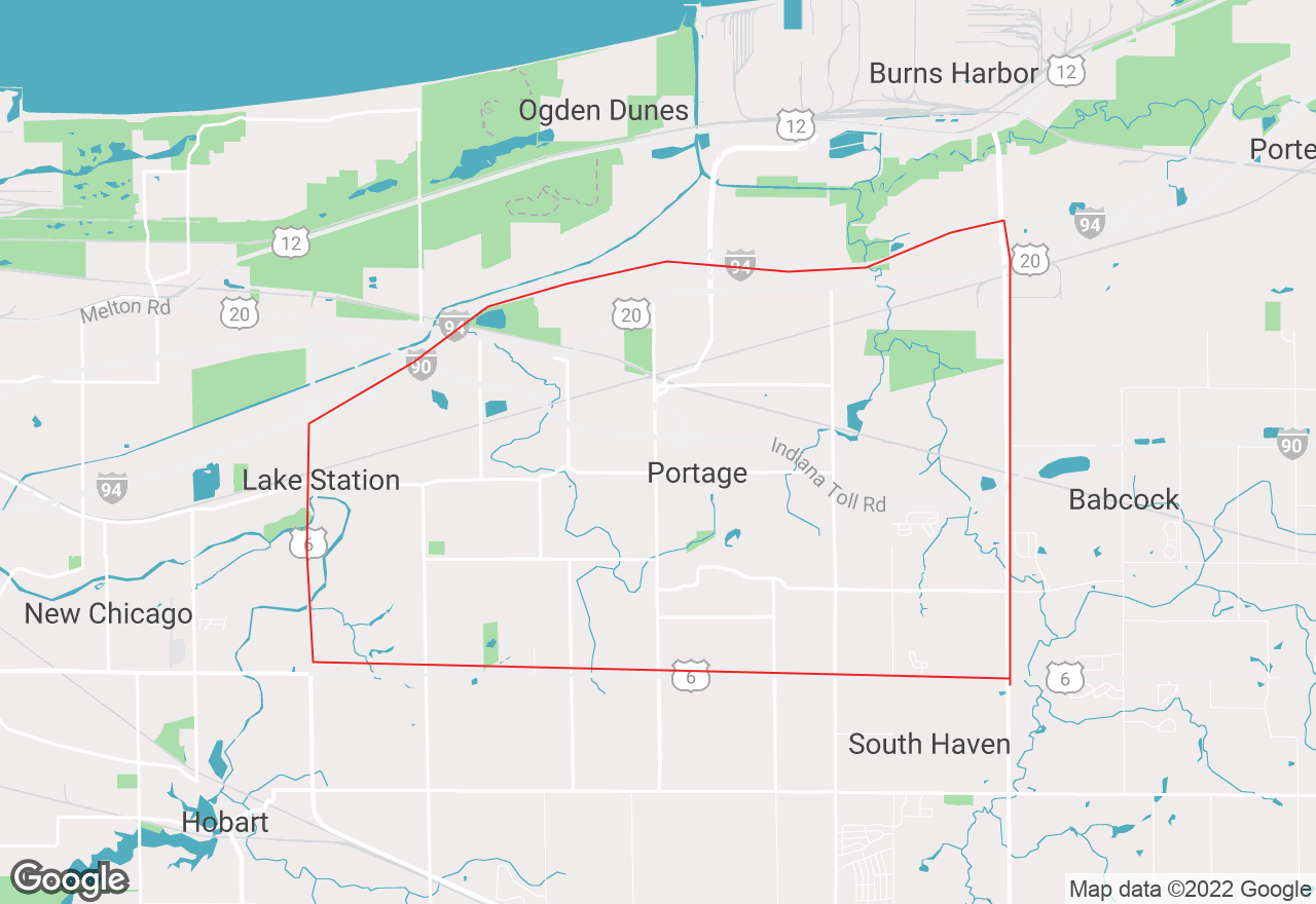 Portage map