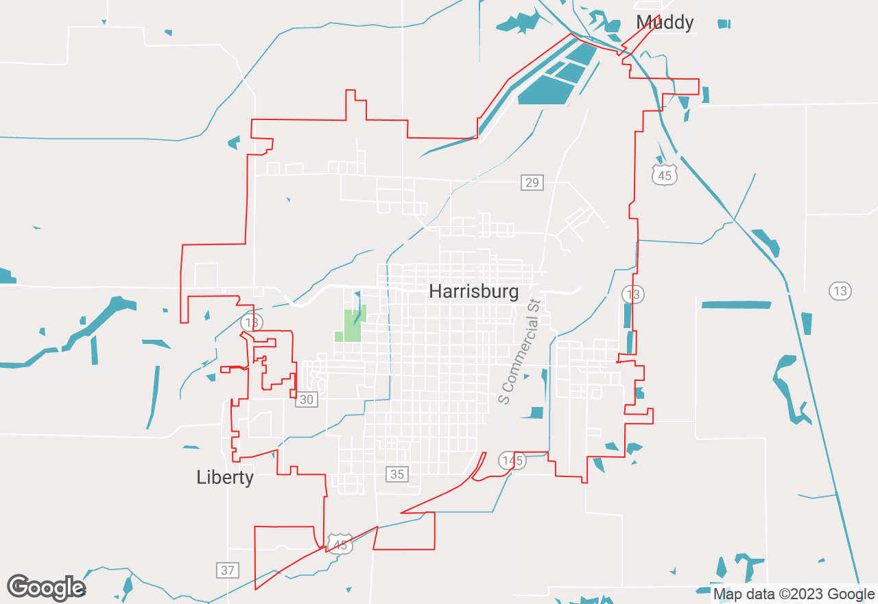 Harrisburg map