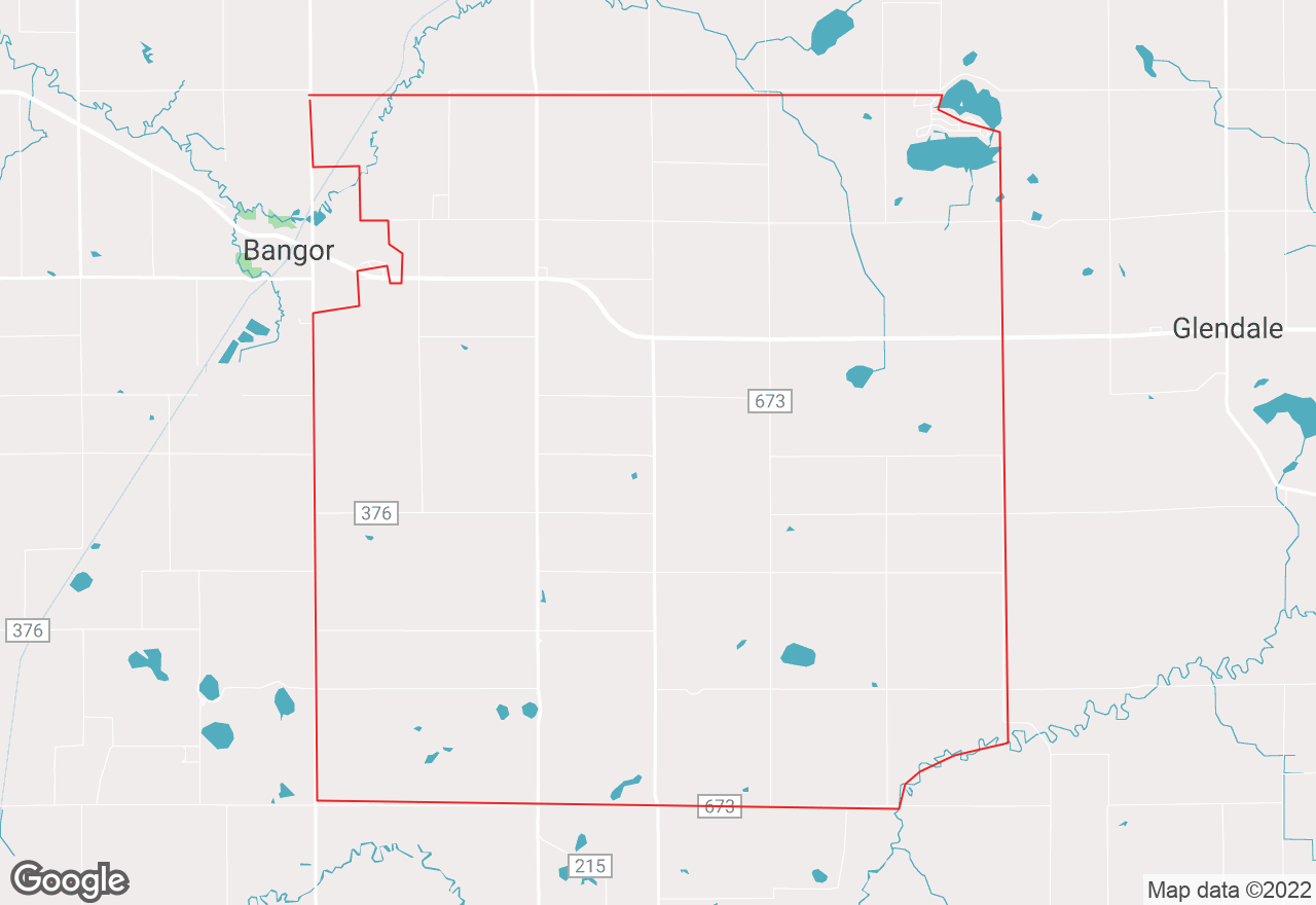 Arlington Township map