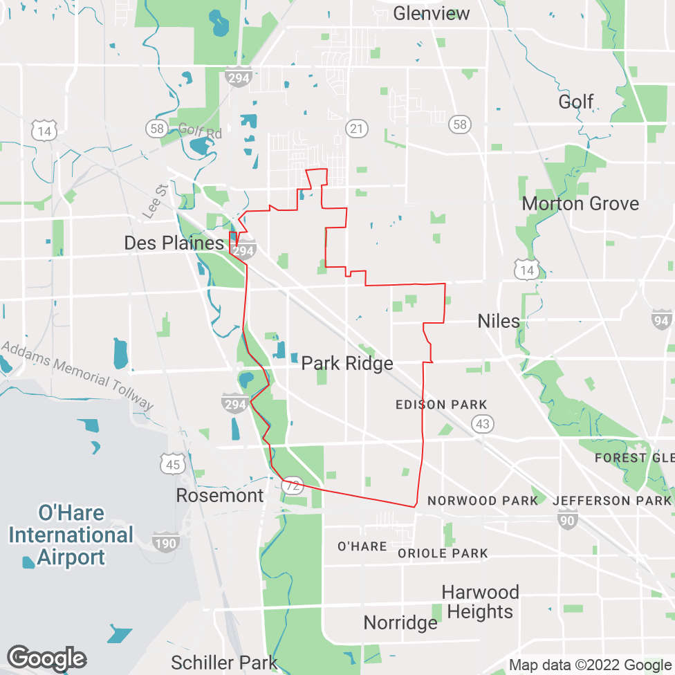 Park Ridge map